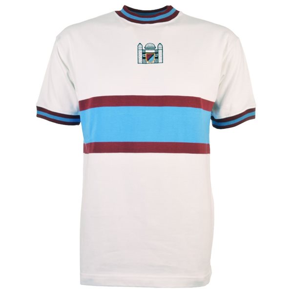 Bild von Crystal Palace Retro Fussball Trikot 1961-1963