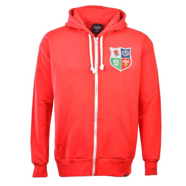 Bild von British & Irish Lions Retro Rugby Kapuzenpullover Jahre 70