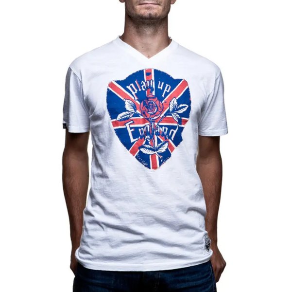 COPA Football - Play Up England Vintage T-shirt - White