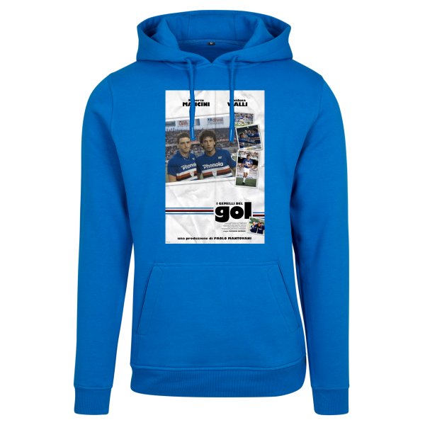 LPFC - I Gemelli del Gol 1988 Hooded Sweater - Blue