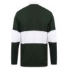 Rugby Vintage - Ierland Panelled Retro Rugby Shirt - Groen/ Wit